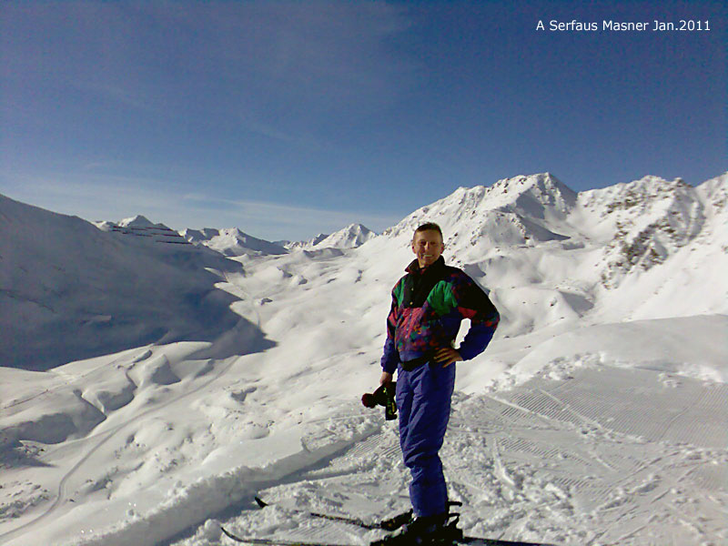 Skigebiet Serfaus Masnerhütte